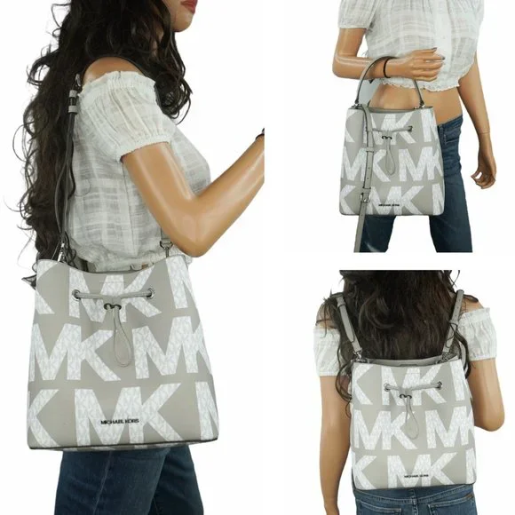 Michael Kors | Bags | Michael Kors L Graphic Logo Backpack  display picture 1